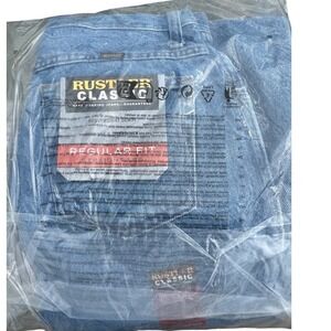 Rustler Classic Regular Fit Straight Leg Heavyweight Denim 30x30 NEW